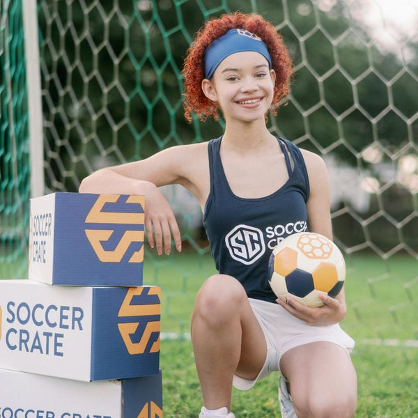 Soccer Crate Shootout Headband Plate crate