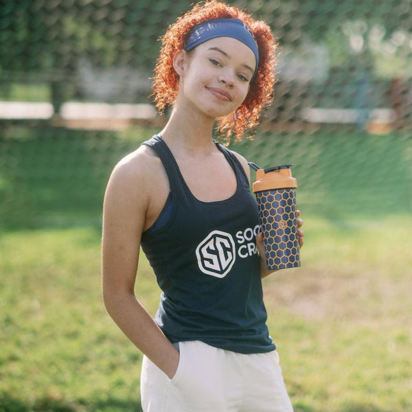 Soccer Crate Shaker Bottle Plate Crate