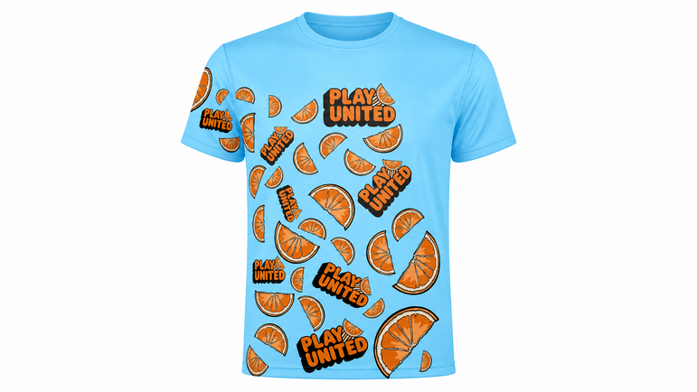Play United Orange Slices Kids Sports Tee