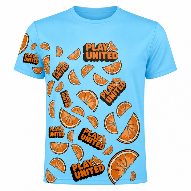 Play United Orange Slices Kids Sports Tee