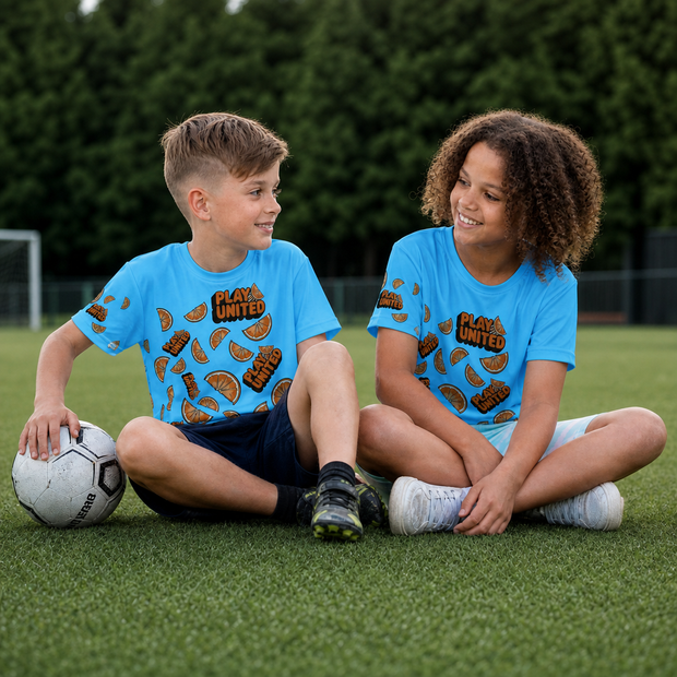 Play United Orange Slices Kids Sports Tee