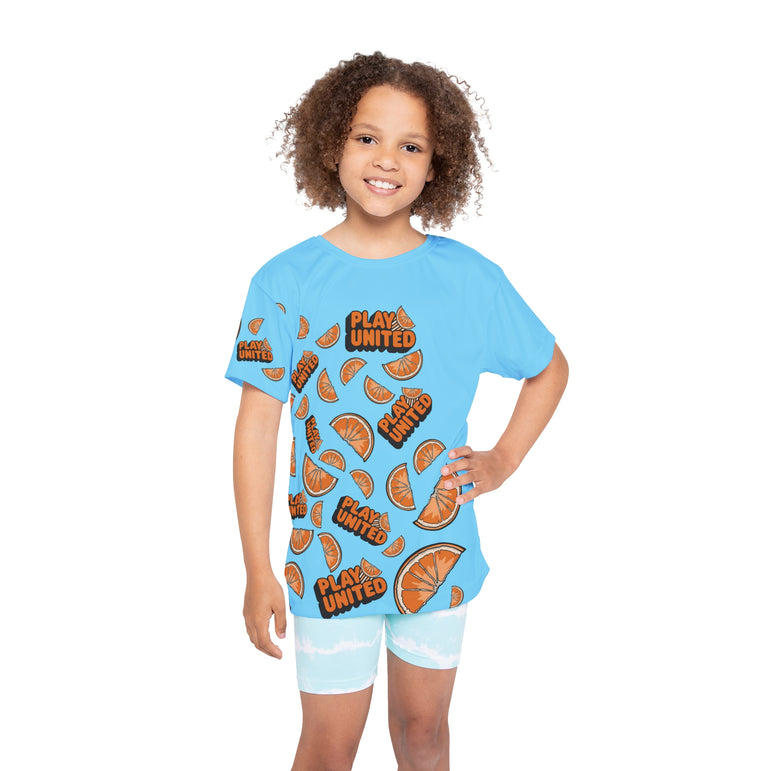 Play United Orange Slices Kids Sports Tee