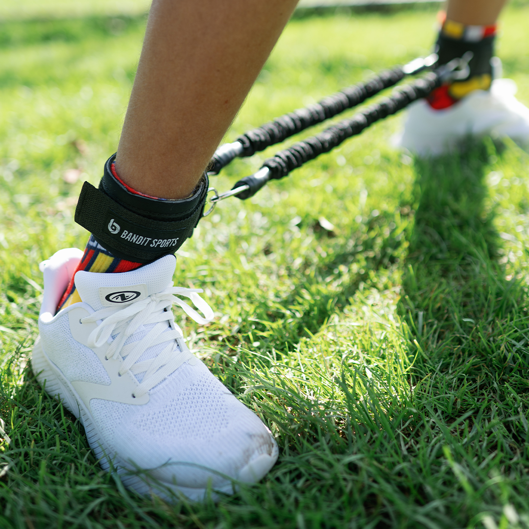 soccer crate box, ankle speed band