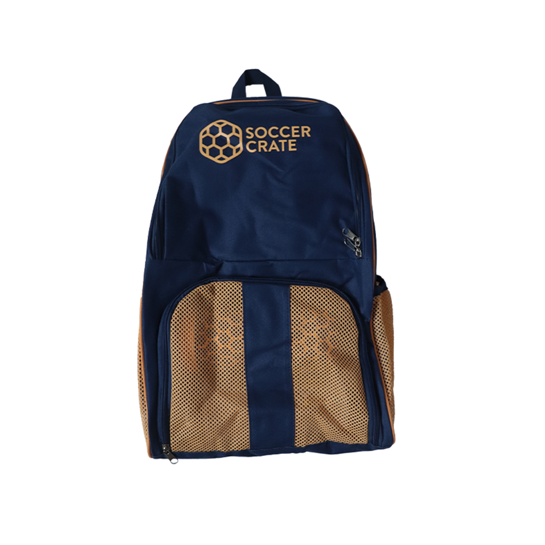 soccer backpack, golden goal soccer backpack