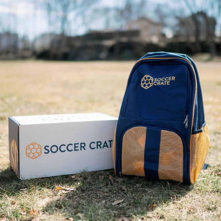 Soccer Crate Golden Goal Backpack Plate Crate
