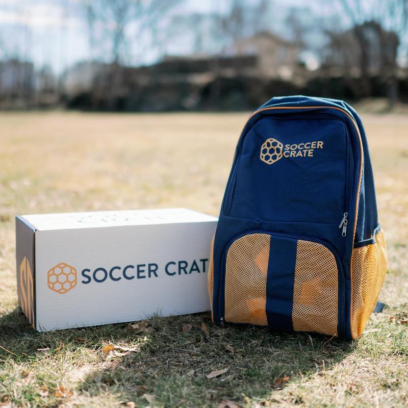 Soccer Crate Golden Goal Backpack Plate Crate
