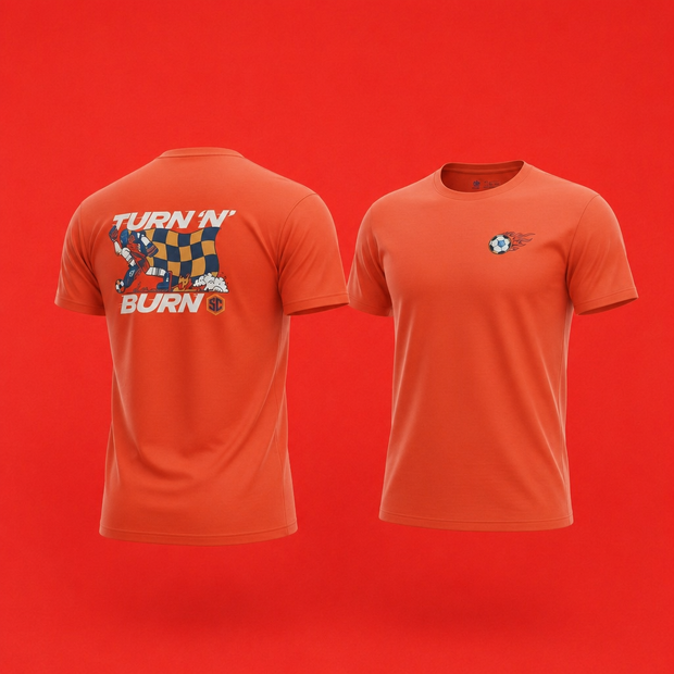 Turn and Burn Tee