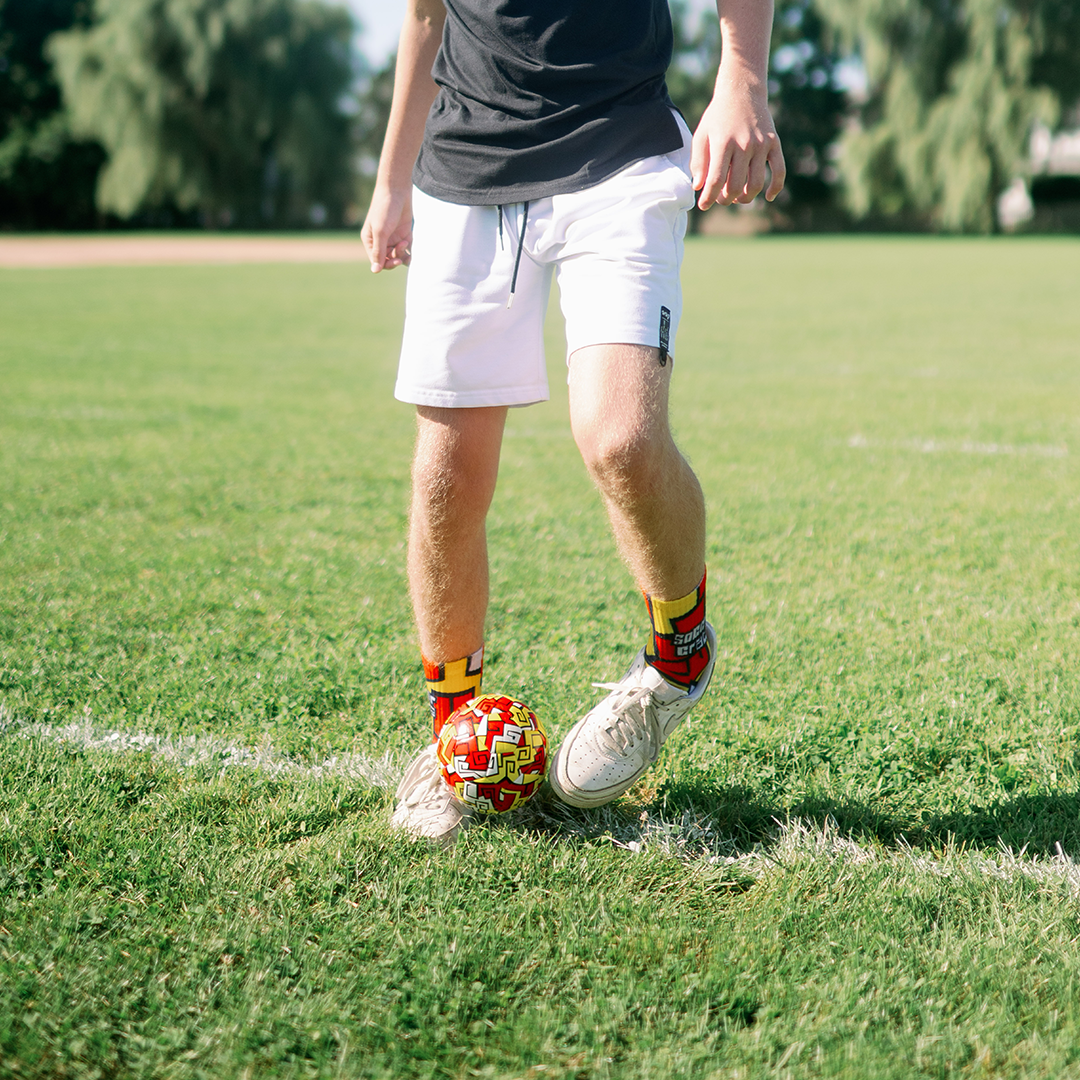 Soccer socks, soccer crate socks, bandit sports socks
