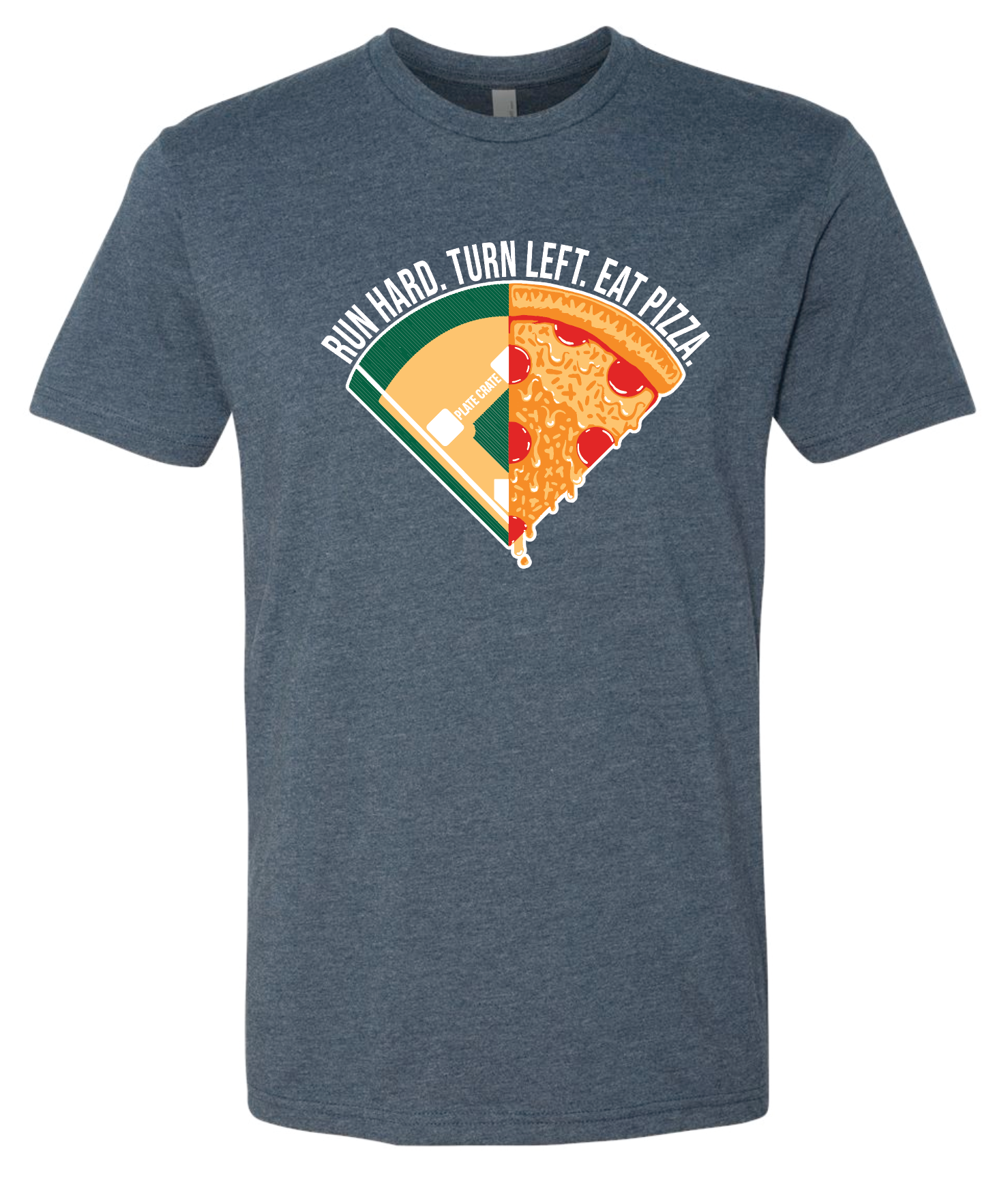 Pizza tshirt, pizza tee, baseball tshirt